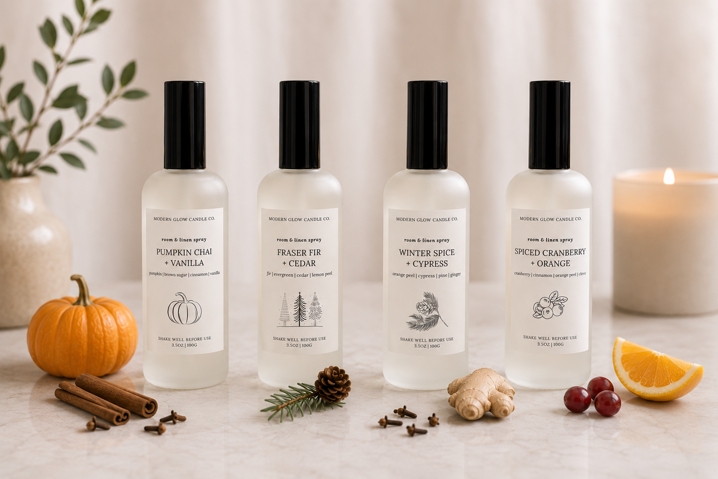 Seasonal Room & Linen Sprays