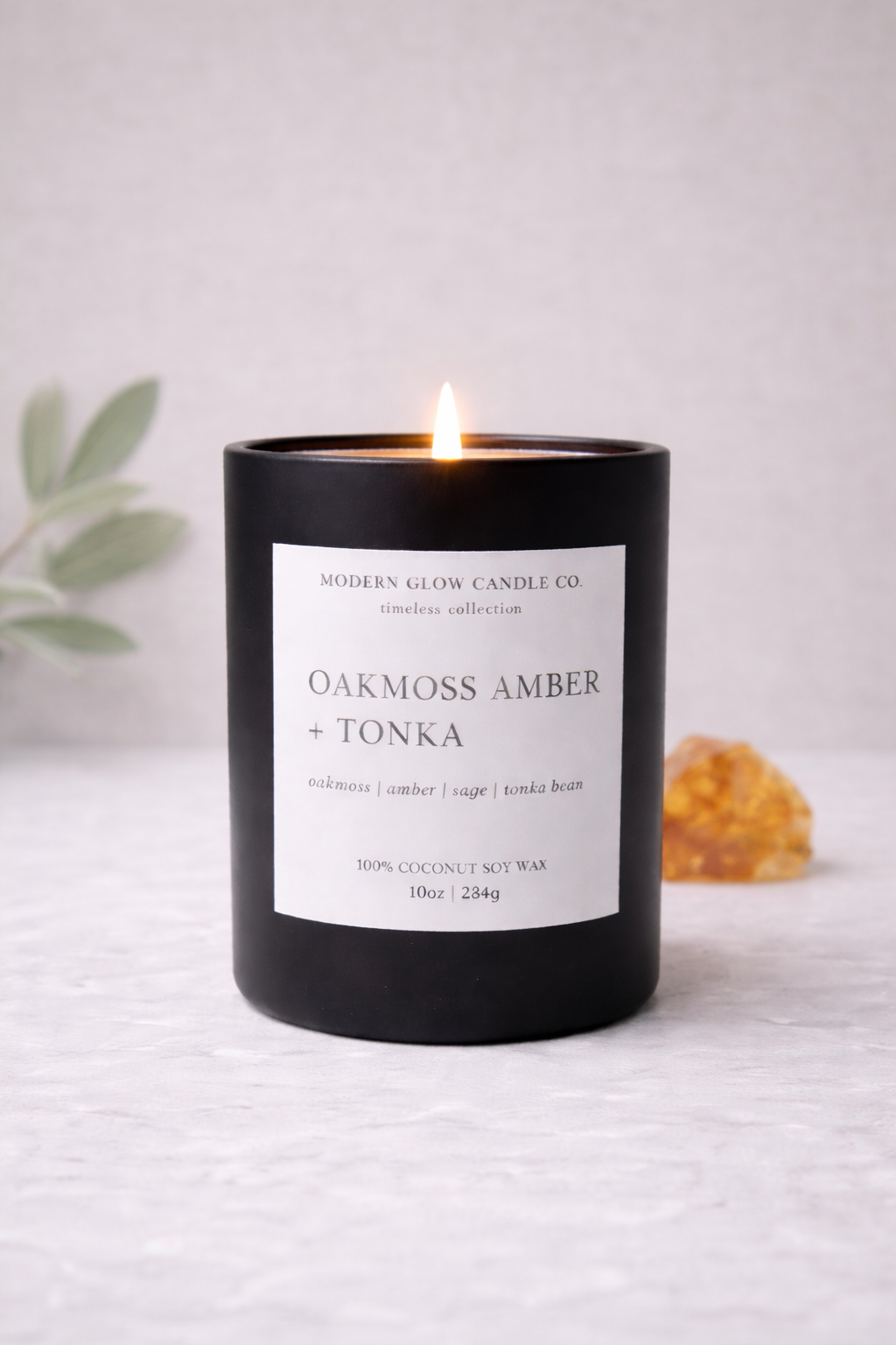 Oakmoss Amber + Tonka
